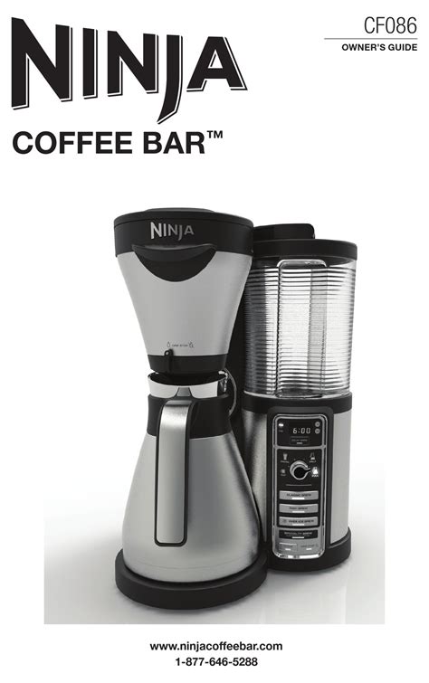 ninja coffee maker manual